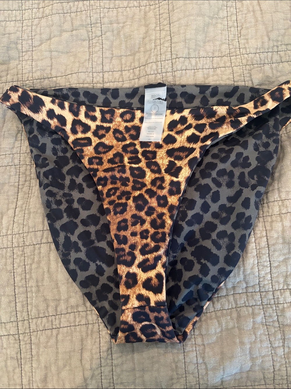 Leopard Print Bikini Bottoms